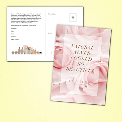 Natural Never Looked So Beautiful Postcard