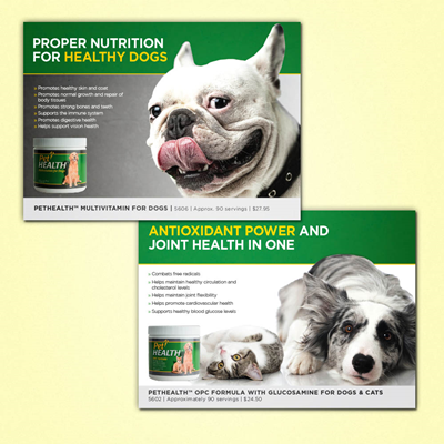 Pet Health Multivitamin OPC Postcard