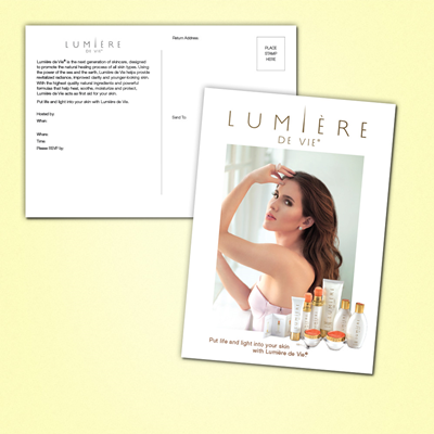 Lumiere de Vie Life and Light Postcard